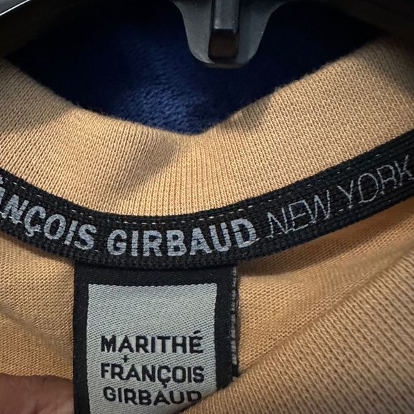 Vintage Girbaud Men's XL Tan Graphic Print Long Sleeve T-Shirt with Horse Design - Picture 6 of 9